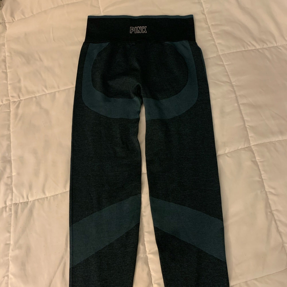 (Victoria’s Secret Pink) Green Tights